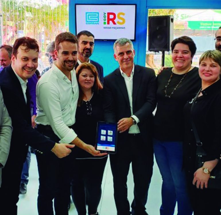 Governador participa do lançamento de app de sustentabilidade da Corsan